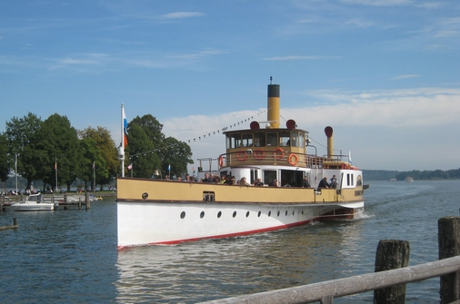 Raddampfer auf dem Chiemsee