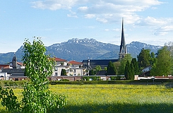 Blick auf Prien